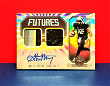 2020 Legacy Football #FD-SM Steven Montez RC Futures Auto Dual Patch SP 42/299 