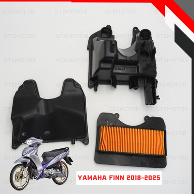 Fits Yamaha Finn 115cc 2018 '25 Set Air Cleaner Filter Case