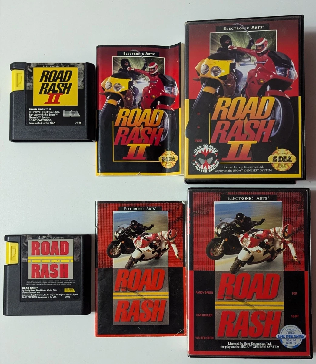 Road Rash 2 - Complet - Sega Megadrive - PAL - 1992
