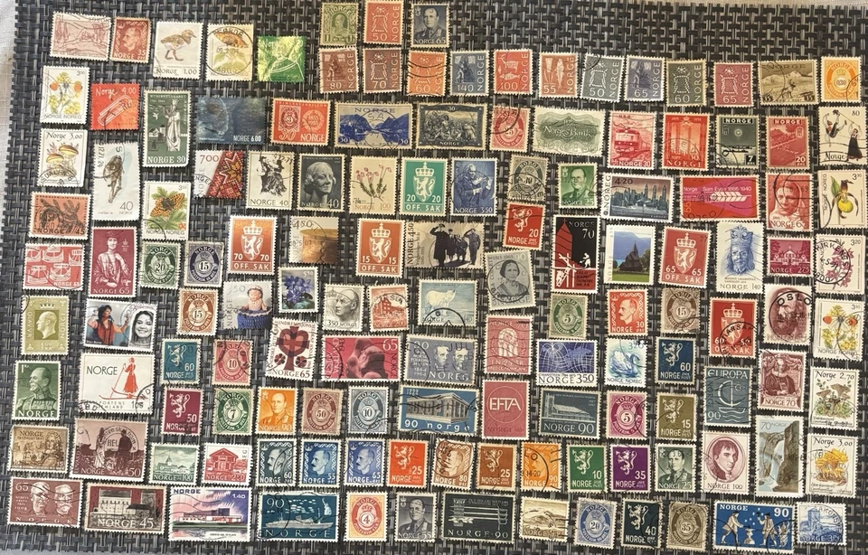 Job Lot of Norway Postage Stamps - Image 2 of 3