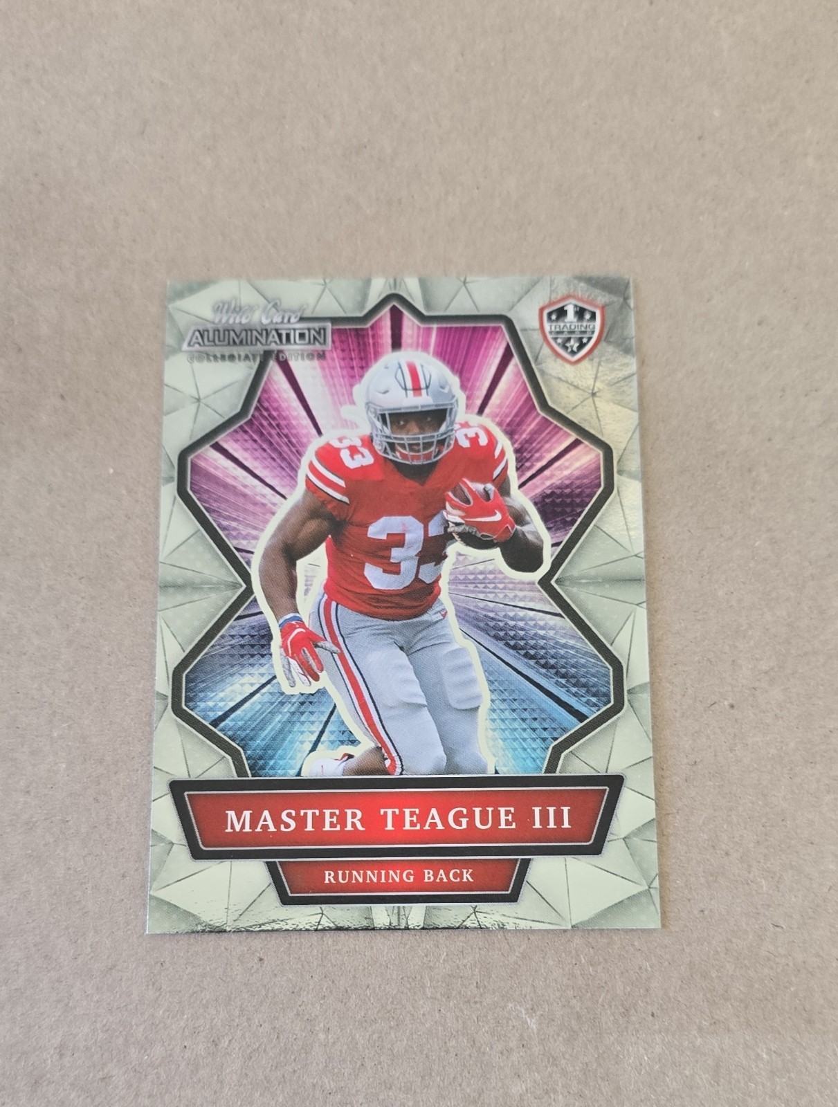 2021 Wild Card Alumination NIL Collegiate Edition - Master Teague III #ANBC-56 5