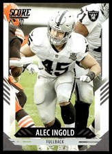 2021 Score Alec Ingold Las Vegas Raiders #231