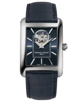 Frederique Constant Carree Heart Beat Blau Herren Armbanduhr FC-311N4C26