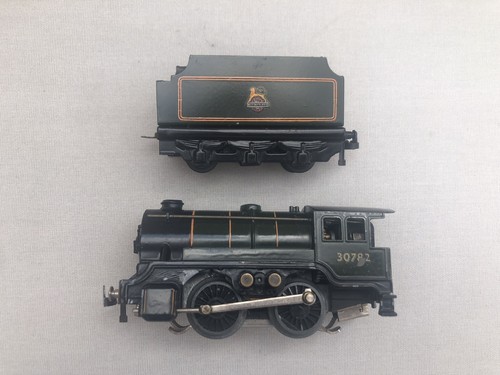 Trix TTR 1/520 OO BR Green 0-4-0 Passenger Locomotive 30782 & Tender GC Boxed - Photo 13/18