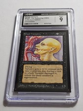 Sengir Vampire 9 MINT Graded MTG Collectors Edition CE