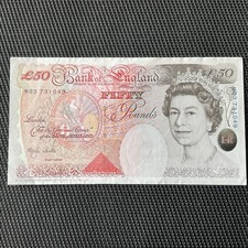 ROYAUME UNI: 50 Pounds ND 1994, Pick 388b, SUP/XF 🌐