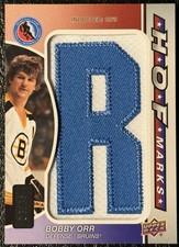 2023-24 UD SP Game Used Bobby Orr Hockey Hall of Fame Marks /35 