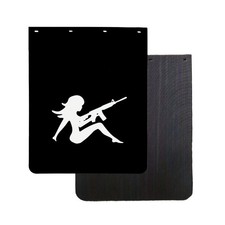 24x30 Mud Flaps For Semi Trucks Trailers Truck Black Semi Truck Mudguards Pair