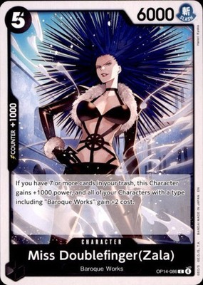 One Piece Miss Doublefinger (Zala) OP14-086 Common (6322)
