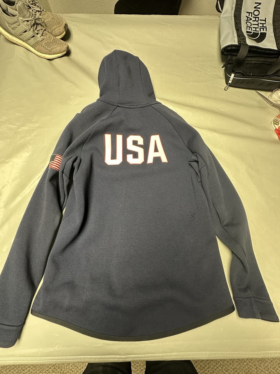 Nike USA Tech Fleece Jacket View 2