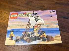 LEGO Pirates: Raft Raiders (6261) Incomplete w/ Manual and Extra Minifigures