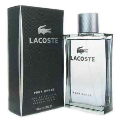 Lacoste Pour Homme 100ml Edt Spray Box without Cellophine