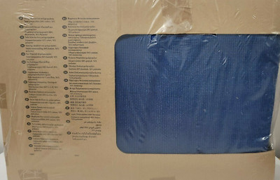 IKEA KARLSTAD Add-On Chaise Cover Longue Slipcover Korndal Medium Blue NEW FAST