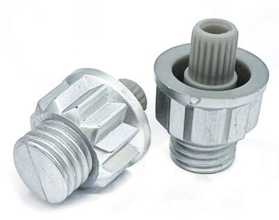 2) Kmc Xd Series Addict Wheel Silver Rivet Bdw027-1 8mm Shaft OD
