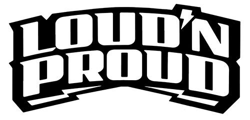 LOUD 'N PROUD sticker VINYL DECAL Automobile Car Stereo System Acoustic - Picture 1 of 11