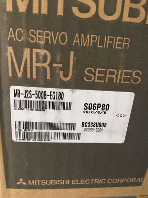 1PC Mitsubishi New SERVO MOTOR MR-J2S-500B-EG180 1 year warranty