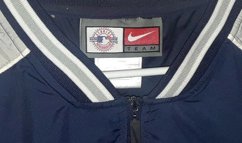 MLB 2001 All Star Game четверть молнии пуловер куртка от Nike! Средний размер для взрослых. - Изображение 3 из 4