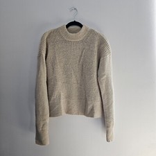 Other Stories Cream Knitted Sweater - Size M