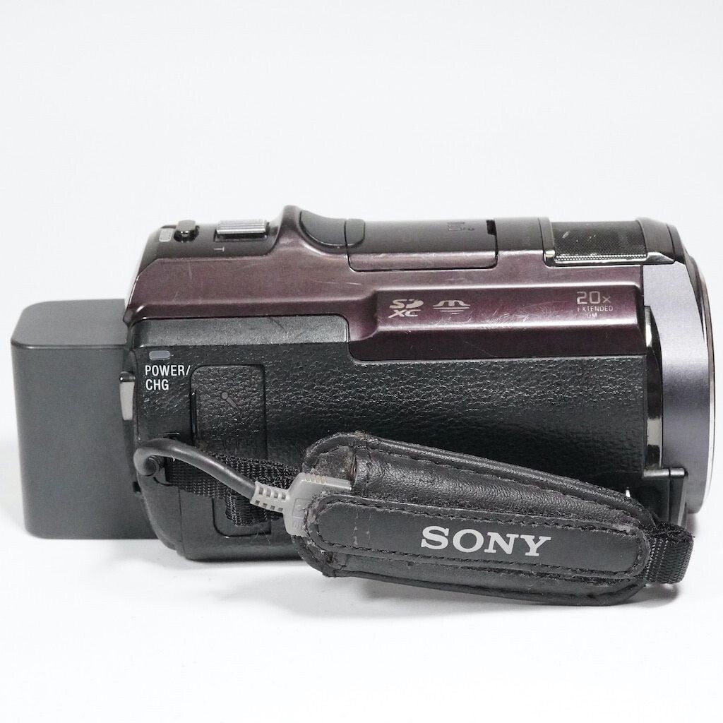SONY HDR-PJ630V Brown Handycam Video Camera 12x Optical From