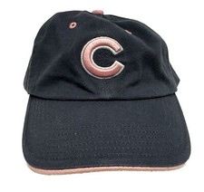 Vintage Chicago Cubs Baseball MLB Women’s Strapback Fan Favorite Pink Hat