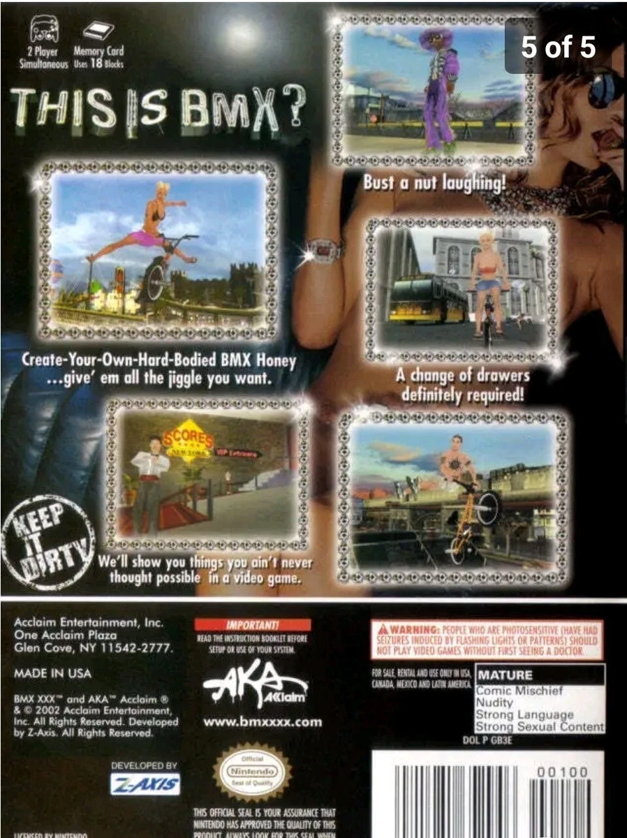 Bmx xxx gamecube