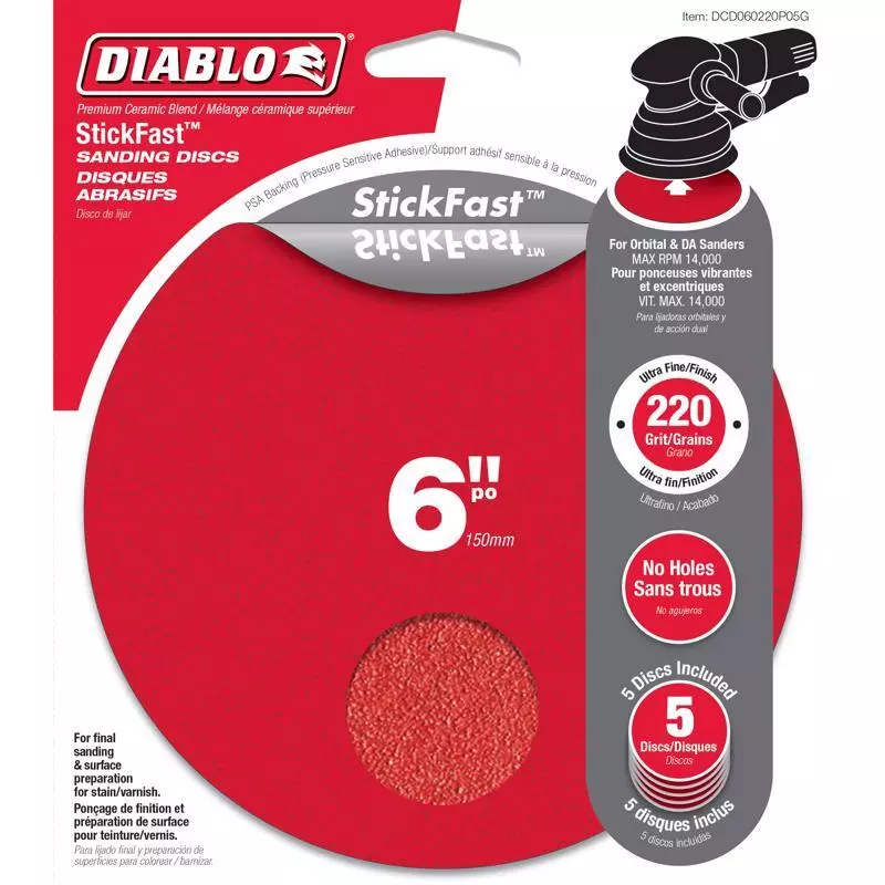 220 outlet sanding disc