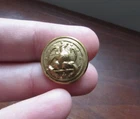 Antique J Starkey Civil War Naval Navy Collar Button Eagle Anchor London