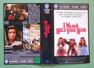 I Wanna Hold Your Hand - Nancy Allen - LESEN - VHS-Einleger