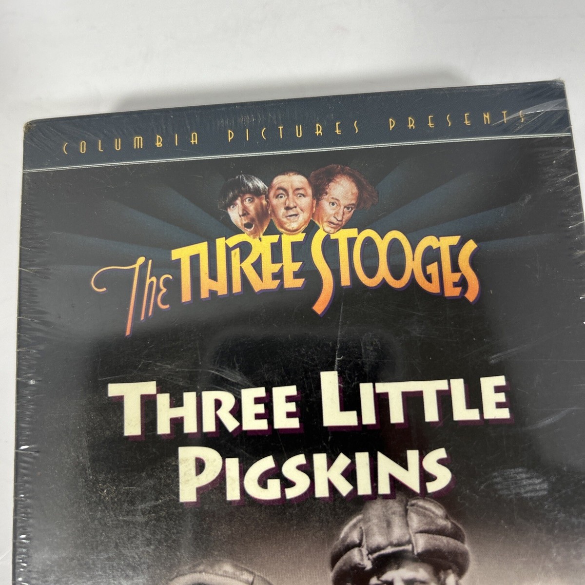 The Three Stooges - Three Little Pigskins (VHS, 1996) dizzy