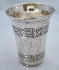 1 Vodka-Becher Silber 84 Zolotniki = 875er Silber