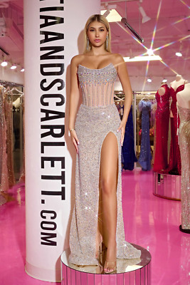 Portia & Scarlett PS24877C Evening Dress ~LOWEST PRICE GUARANTEE~ NEW Authentic