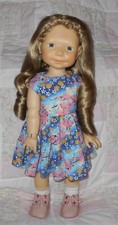 Monique ANDREA Doll Wig SIZE 12/13 BLONDE Long Spiral Sausage Curls No Bangs NWT