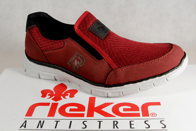 rieker red trainers