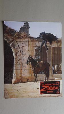 Q336 - Aushangfoto -  ZORRO 1975 Alain Delon / Stanley Baker #2