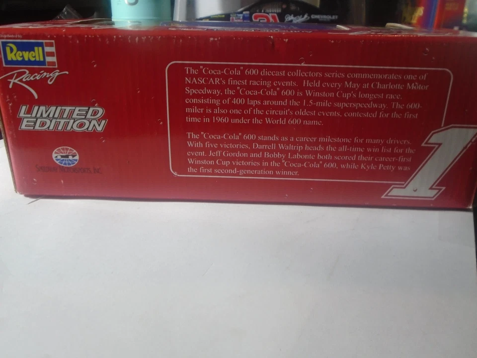 REVELL Gara Coca Cola 600 Marca, #1 Nascar Monte Carlo, Edizione Limitata 1/24 - Immagine 4 di 4