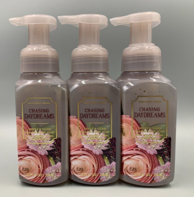 Bath & Body Works Chasing Daydreams Clean Gentle Foaming Hand Soap S/3 #391