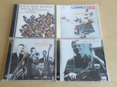 4 CDs-Gerry Mulligan-Konitz meets Mulligan, Olympia 1960 & 1962, Compact Jazz
