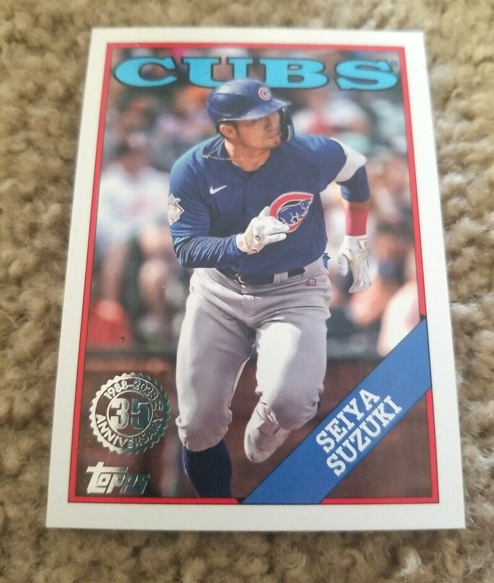 SEIYA SUZUKI 2023 TOPPS ONE 35th ANNIVERSARY CARD T88-73 CHICAGO