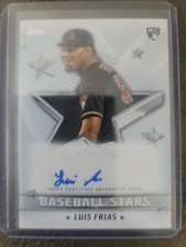 2022 Topps Luis Frias Auto Rookie