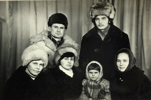 1970s Russian Women and Men Fashion Fur 