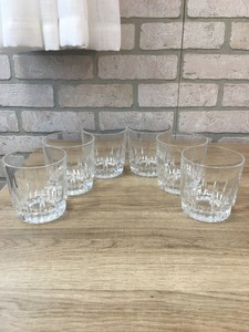 Arcoroc France Artic Diamond Cut Whiskey Rocks Glasses Set Of 6 3 1 2 Tall Ebay