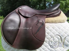 17" ANTARES ( INTEGRATED PANELS) close contact jumping saddle 2N flap-2019 MODEL