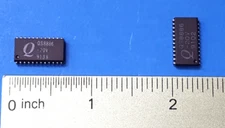 (2PCs)IC SRAM,QS8886-20V,QUALITY SEMICONDUCTOR,HIGH SPEED CMOS,16K x4,SOJ ,24PIN