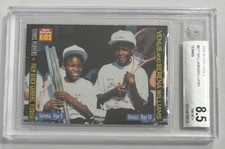 SERENA WILLIAMS ROOKIE VENUS KIDS SI FOR KIDS LOW POP Rare USA Tennis BGS 8.5