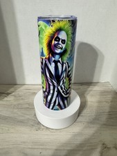 Beetlejuice 20 oz tumbler