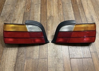 PAIR Left/Right Genuine BMW E36 323 325 328 M3 Coupe Convertible Rear Taillights