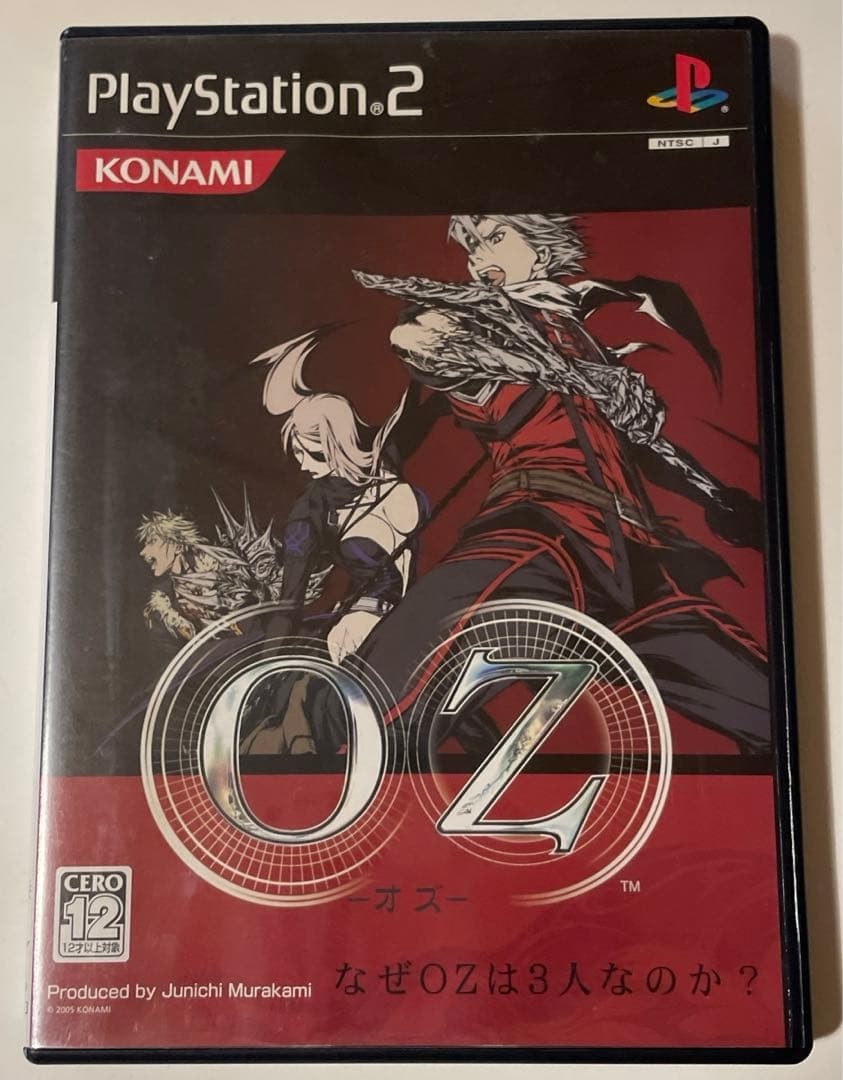 OZ KONAMI Sony Playstation 2 Used Tested Japanese ver with Case