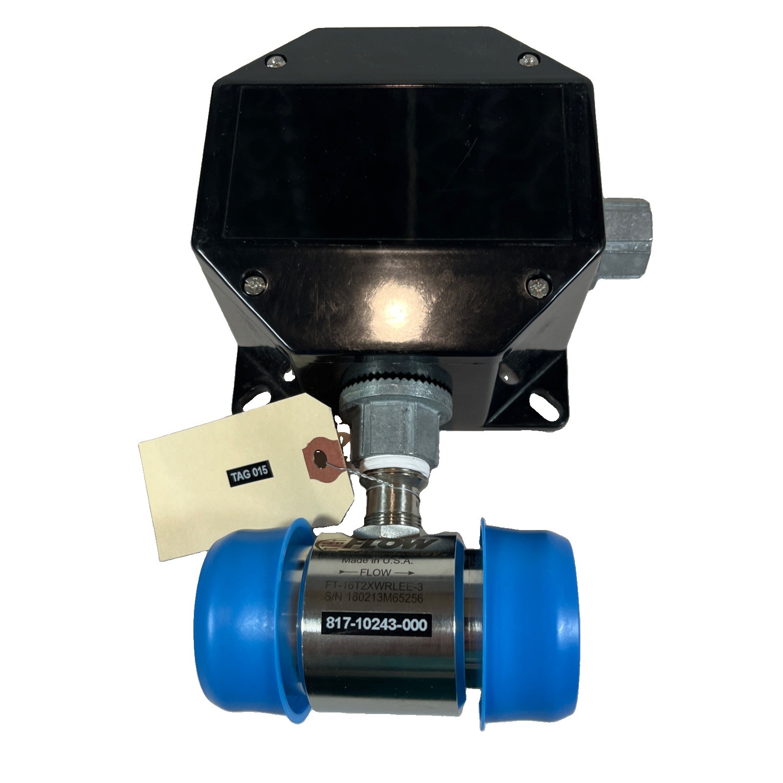 FTI Flow Technology 1" Turbine Flow Meter FT-16T2XWRLEE-3 w/ TWA-AB6 Transmitter