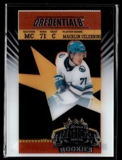 2024-25 Upper Deck Credentials Retro Ticket Access Rookies Macklin Celebrini