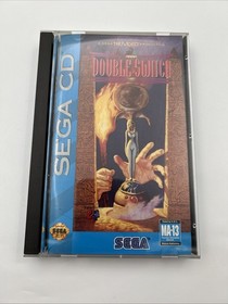 Double Switch (Sega CD, 1993) CIB Complete w/ Manual & Registration Card Tested